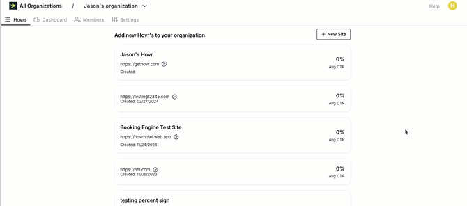 Submit Help Ticket Org Level